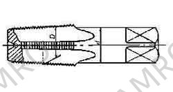 TAP TAPER FOR TAPER THREAD, PT1-1/2X11T HIGH SPEED STEEL