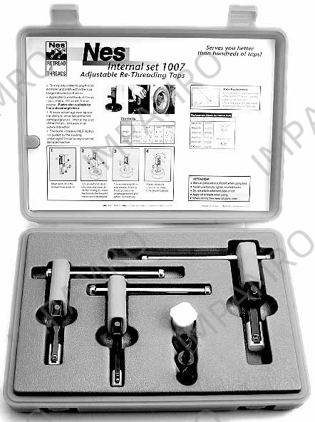 THREAD REPAIR TOOL SET #1000, EXTERNAL 4-18/17-38 2'S