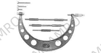 MICROMETER OUTSIDE 600-700MM, W/INTERCHANGEABLE ANVILS
