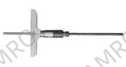 MICROMETER DEPTH 0-300MM, IN 0.01MM WITH SLIDABLE ROD