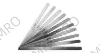 GAP GAUGE FOR MOTOR 500MM, 0.04-0.3MM