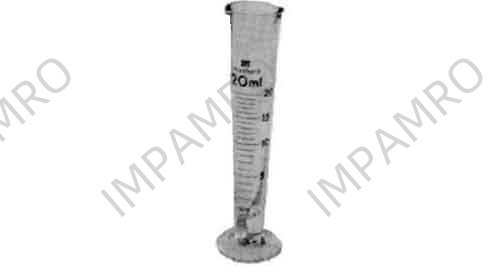 CYLINDER MEASURING GLASS, 50ML