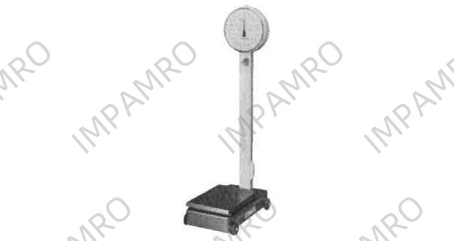 SPRING PLATFORM SCALE, WITH WHEEL CAPACITY 150KGS