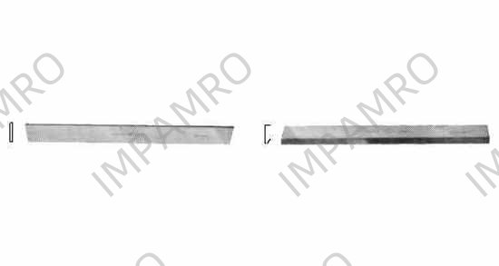 STRAIGHT EDGE STEEL BEVELED, 1000MM