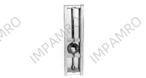 SALINOMETER FOR BOILER WATER, BRASS 1/32-4/32 AT 200DEG-F