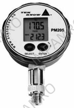 PRESSURE METER DIGITAL, 1-1000BAR SCANSENSE P205