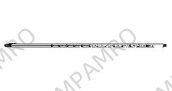 THERMOMETER GLASS REFILL, 0-100DEG.C 300MM