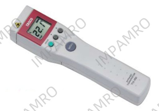 THERMOMETER INFRARED TA410S, -50 - 500DEG.C RED LED CIRCLE