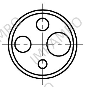 SLEEVE ADAPTER FOR TEMPERATURE, CALIBRATOR OD:28MM 4 BORES