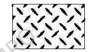 STEEL CHECKER PLATE HOT-ROLLED, 6.0X914X1829MM