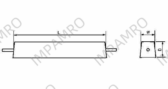 ANODE ALUMINIUM WITH FURTHER, DETAIL