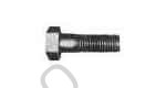 694122 HEX HEAD BOLT/NUT BRASS, M3 X 150MM