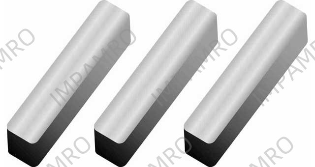 KEY MACHINE DOUBLE SQUARE ENDS, STEEL 50X28X300MM