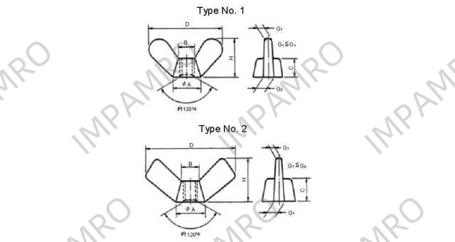 693001 NUT WING WITH FURTHER DETAIL