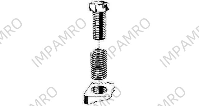 693865 HELI-SERT STAINLESS STEEL, COARSE M12 X 1.75 X 36MM