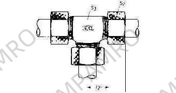 TEE EQUAL H.P.STEEL ERMETO, 10MM 315KG