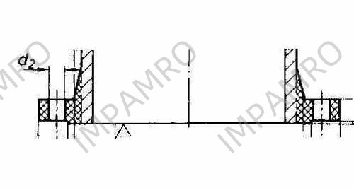 FLANGE CAST IRON RAISED FACE, DIN2531 6KG 15MM
