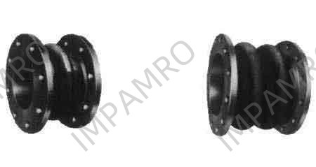 JOINT EXPANSION RUBBER FLANGED, SINGLE ARCH SPOOL 10KG-75MM