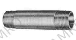 NIPPLE LONG CARBON STEEL BLACK, 2-1/2 X 6"