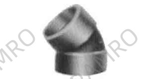 ELBOW STEEL 45DEG 1/2 THREADED, FOR H.P. PIPE FITTING