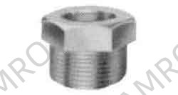BUSH STEEL HEX 1-1/4X3/4, THREADED FOR H.P. PIPE FITTING