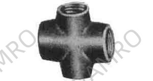 CROSS BRASS 1 THREADED