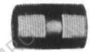 NIPPLE SHORT BRASS 1 THREADED