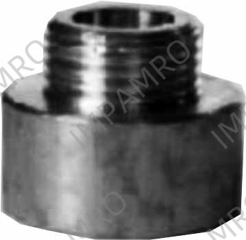 NIPPLE REDUCING BRASS, 3/4"BSP FEMALE X 1/2"BSP MALE