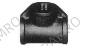 TEE STAINLESS STEEL 1/8, THREADED