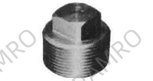 PLUG SQUARE HEAD, STAINLESS STEEL 1-1/2 THREADED