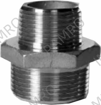 NIPPLE REDUCING S.STEEL, 1-1/4" X 1"