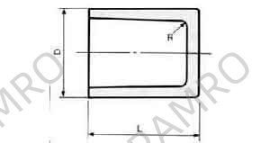 CAP PVC FOR WATER SUPPLY, SIZE 75