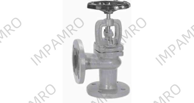 ANGLE VALVE DIN CAST IRON, FLANGED PN10/16 #269 40MM