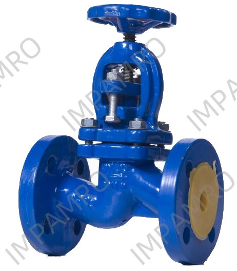 GLOBE VALVE SCREW DOWN CHECK, CAST IRON FLANGED PN16 DN25