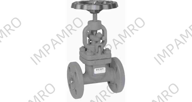 GLOBE VALVE DIN CARBON STEEL, FLANGED PN25/40 #417 32MM
