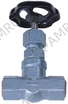 GLOBE VALVE DIN STEEL AA250, BSP FEMALE THREAD PN640 1/4"