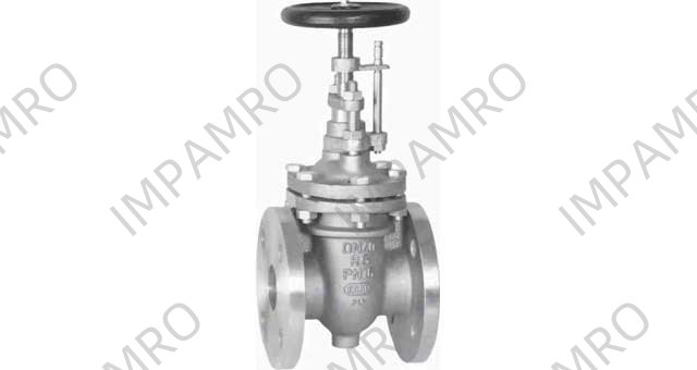 GATE VALVE DIN BRONZE FLANGED, PN10/16 #1317 250MM