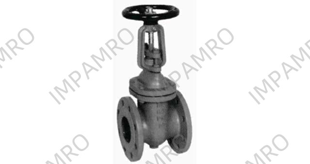 GATE VALVE DIN CAST IRON, FLANGED PN10 #319 150MM