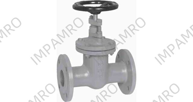 GATE VALVE DIN CAST IRON, FLANGED PN10 #293 100MM
