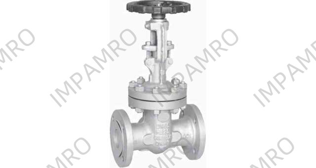 GATE VALVE DIN CAST STEEL PN16, FLANGED #3816 DN 125