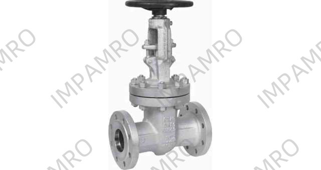 GATE VALVE DIN CAST STEEL PN40, FLANGED #3840 DN 15