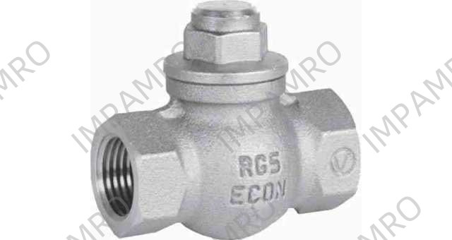 CHECK VALVE DIN BRONZE SCREWED, LIFT TYPE #500TE 3/4"