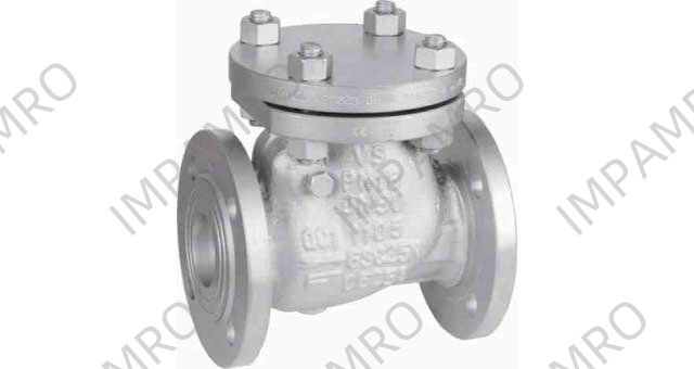 CHECK VALVE DIN CAST STEEL, FLANGED SWING PN16 #109 DN 250