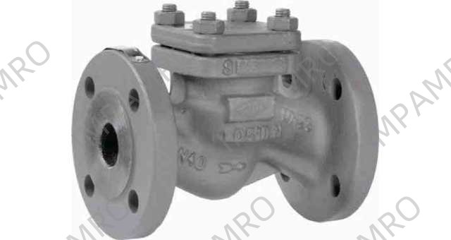 CHECK VALVE DIN CAST STEEL, FLANGED LIFT PN40 #95 DN 400