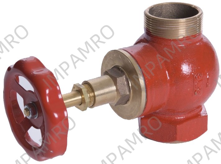 FIRE HYDRANT DIN BRASS DN65, 2-1/2"BSP MALE & FEMALE