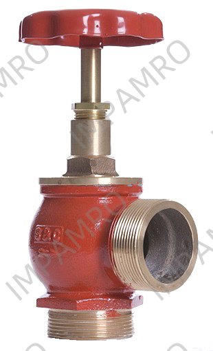 FIRE HYDRANT BRASS ANGLE DN50, 2"BSP MALE THREADED