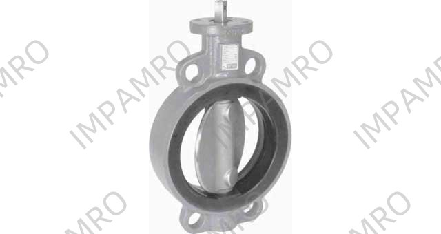 BUTTERFLY VALVE DIN CAST IRON, WAFER TYPE #5720 125MM