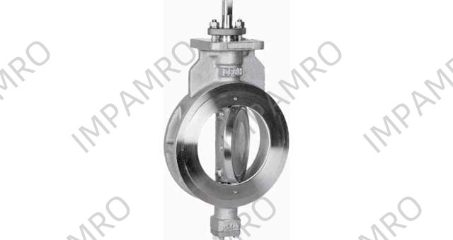 BUTTERFLY VALVE DIN HI-PERFORM, CAST STL 9630 PTFE SEAT DN 500
