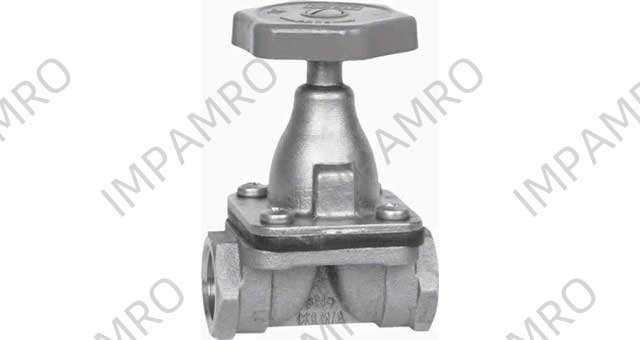 DIAPHRAGM VALVE DIN SCREWED, BRONZE #5603 3/4"