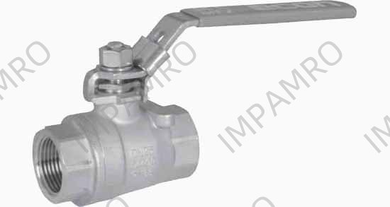 BALL VALVE DIN S.STEEL 1000LBS, FULL BORE #7752 BSP 1-1/2"